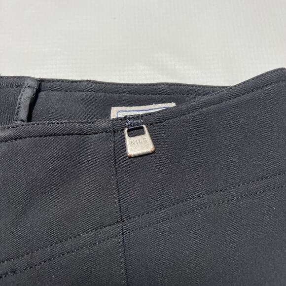 Nils High Waisted Ski Snowboard Pants Entrant Stretch SIZE 10 Black Ankle Zip - Picture 8 of 12